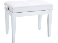 <b>Roland RPB-300WH PRESTIGE</b> Banco Piano Branco c/ regulação altura <b>Roland RPB-300WH PRESTIGE</b> Banco Piano Branco c/ regulação altura